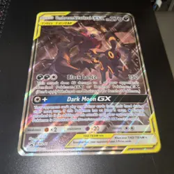 Jumbo Umbreon&Darkrai GX Tag Team Pokemon Promo #SM241 Sun And Moon LP-NM - Image 2