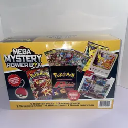 NEW! POKEMON 2025 MEGA MYSTERY POWER BOX MEIJER EXCLUSIVE - Image 2