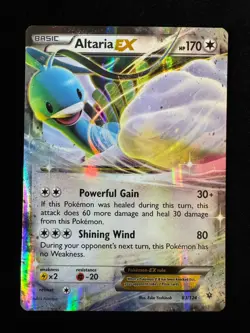 1x Altaria EX 83/124 - Fates Collide - Ultra Rare Holo Pokemon NM 0420#183-191 - Image 1