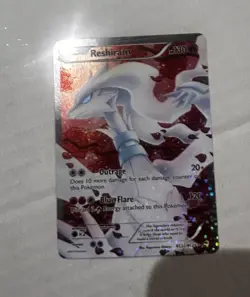 Pokemon Reshiram Ultra Rare Full Art Holo RC22/RC25 Legendary Treasures 130 HP - Image 2