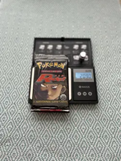 20.90g HeavyU 1st Edition Team Rocket Booster Pack Wizards of the Coast Pokemon 742818061742 - Image 1