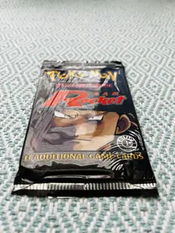 20.90g HeavyU 1st Edition Team Rocket Booster Pack Wizards of the Coast Pokemon 742818061742 - Image 3