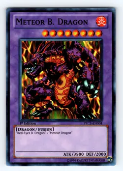Yugioh Meteor B. Dragon PRC1-EN004 Super Rare - NM 💎 - Image 1