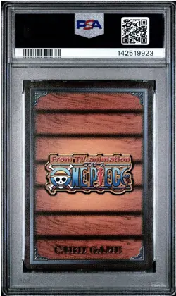 PSA 9 2004 BANDAI ONE PIECE CCG JAPANESE THE GOLDEN CITY Lot (2) In Photo - Image 2