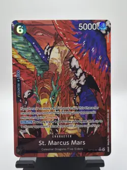 One Piece TCG: Carrying On His Will - St. Marcus Mars OP13-091 Alt Art - English - Image 1