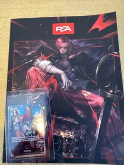 One Piece SHANKS OP09-001 - Promo Card PSA Limited Edition July 2025 MAG SEALED - Image 1