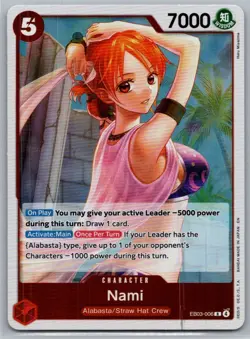 Extra Booster: One Piece Heroines Edition #EB03-006 Nami (006) - Image 1