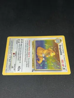 Pokemon TCG Dragonite fossil 2 card lot, 1st edition nonholo, unlimited holorare - Image 5