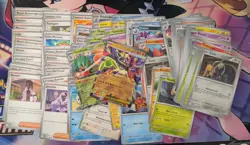 Lot Of 100 Bulk Perfect Order Cards including Mega Zygarde and Decidueye ex - Image 1