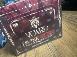 VCard Divine Chaos Trading Card Game Booster 1st Edition Box 120 Cards - Image 1