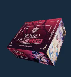 VCard Divine Chaos Trading Card Game Booster 1st Edition Box 120 Cards - Image 4