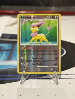 Pokemon TCG 2009 Platinum Card -- Delcatty 4/127 Reverse Holo - Image 1