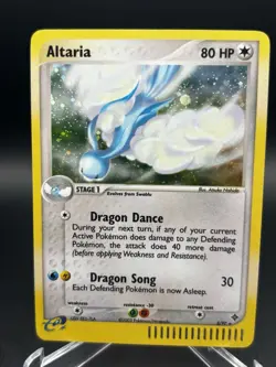 2003 Altaria EX Dragon Holo Rare Card 2/97 Pokemon TCG Vintage - Image 1