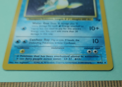 Pokemon - Lapras 10/62 - Holo Unlimited Fossil Trading Card TCG HP - Image 3