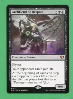 Magic The Gathering Archfiend of Despair (Commander Masters) 0137 - Image 1