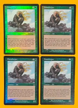 MTG GAMEKEEPER (FOIL) (x 4) Urza's Destiny (OldManMTG 006-337) - Image 1