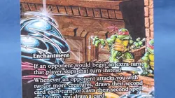 Trouble in Pairs Borderless NM Teenage Mutant Ninja Turtles Magic MTG PZA 003 - Image 3
