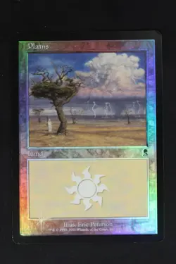 Magic: The Gathering Plains (333) Foil Land MP - Odyssey 333 - Image 1