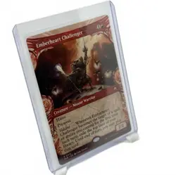 Emberheart Challenger BLB 0315 Showcase Full Art Rare MTG Bloomburrow NM - Image 2