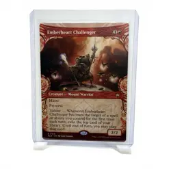 Emberheart Challenger BLB 0315 Showcase Full Art Rare MTG Bloomburrow NM - Image 4