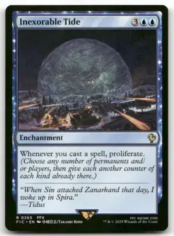 Inexorable Tide 265 MTG Commander: FINAL FANTASY R NM - Image 1