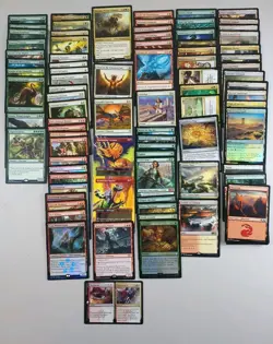 Magic 100 Commander Deck Zacama Naya Dinosaurs Win MTG Ready To Play - Image 1