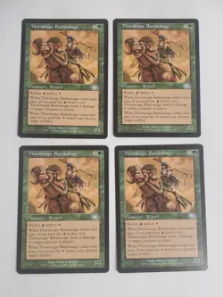 MTG Playset 4x Thornscape Battlemage (Planeshift/Green/U) - BGM - Image 1