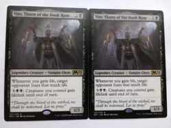 MTG - 1x Vito Thorn Of The Dusk Rose - M21 - NM - Image 1