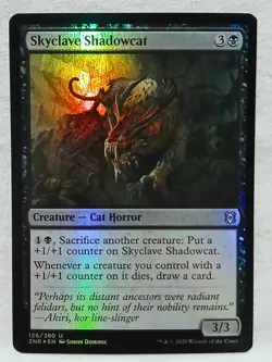 Skyclave Shadowcat 126 Zendikar Rising Foil Magic The Gathering - Image 1