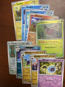 Pokemon SV White Flare Base Set Starter Set - 78 Cards + 2 EX 10 Reverse 2 PB - Image 3