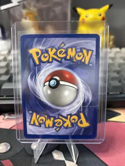 Pokemon TCG Mewtwo Black Star Promo Card #12 Vintage WOTC Damaged - Image 2