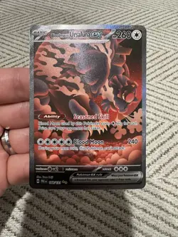 Pokemon TCG - Bloodmoon Ursaluna ex 168/131 SV: Prismatic Evolutions SIR - NM - Image 1