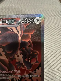 Pokemon TCG - Bloodmoon Ursaluna ex 168/131 SV: Prismatic Evolutions SIR - NM - Image 3