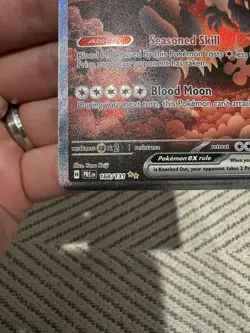 Pokemon TCG - Bloodmoon Ursaluna ex 168/131 SV: Prismatic Evolutions SIR - NM - Image 4