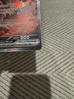 Pokemon TCG - Bloodmoon Ursaluna ex 168/131 SV: Prismatic Evolutions SIR - NM - Image 5