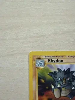 Pokemon TCG Rhydon Jungle 1st Edition Uncommon 45/64 Vintage WOTC - Image 2