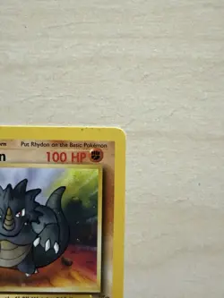 Pokemon TCG Rhydon Jungle 1st Edition Uncommon 45/64 Vintage WOTC - Image 3