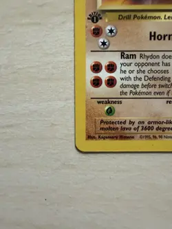 Pokemon TCG Rhydon Jungle 1st Edition Uncommon 45/64 Vintage WOTC - Image 5