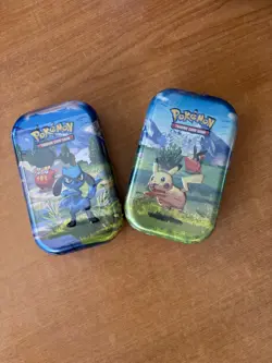 3 x Pokemon TCG Mega Evolution Ascended Heroes Mini Tins x 3 Brand New Sealed - Image 5