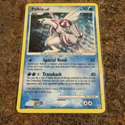 Damaged Palkia - 11/130 - Holo Rare Pokemon Diamond & Pearl MP - Image 1