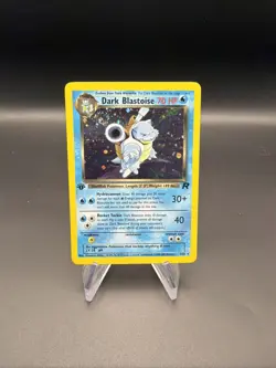 Dark Blastoise - 1st Edition - Holo - 3/82 Team Rocket - Pokemon TCG - 2000 NM/M - Image 1