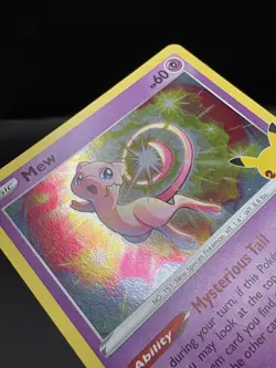 Mew 11/25 Holo Rare Pokemon TCG Celebrations 25th Anniversary NM - Image 5