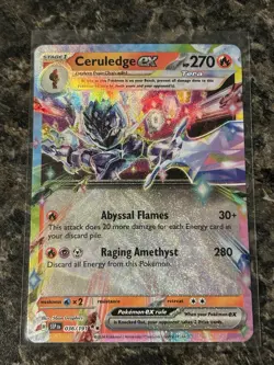 Pokemon Ceruledge ex 036/191 Surging Sparks Double Rare NM - Image 1