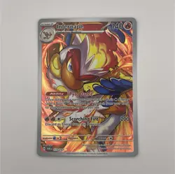 Pokemon Infernape 173/167 Sv06: Twilight Masquerade Illustration Rare Holo 140 … - Image 1