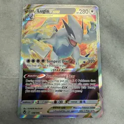 Pokemon Lugia VSTAR 139/195 - Silver Tempest - NM English - Image 1