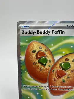 Buddy-Buddy Poffin 167/132 Ultra Rare Mega Evolution Holo Pokemon TCG NM Trainer - Image 2