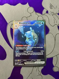 Pokemon Blastoise EX 200/165 Sir Special Illustration Rare Scarlet & Violet 151 - Image 1