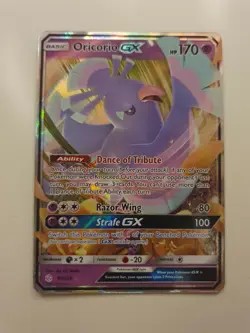 Pokemon - Oricorio GX - 95/236 - SM Cosmic Eclipse - Half Art - Image 1