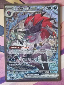 N's Zoroark EX 286/217 Special Illustration Rare Ascended Heroes Pokemon Nm-Mint - Image 1