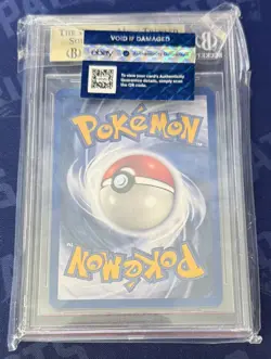 2000 Pokemon Team Rocket's 1st Edition Rare Holo Dark Gyarados BGS 9.5 GEM Mint - Image 3